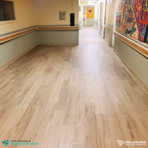 Philadelphia Flooring Solutions Commercial Flooring at York Nursing & Rehabilitation Center