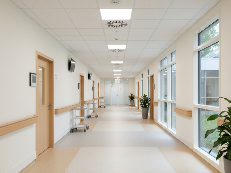Hospital Rubber Flooring