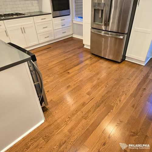 Hardwood floors in a NJ home by Philadelphia Flooring Solutions