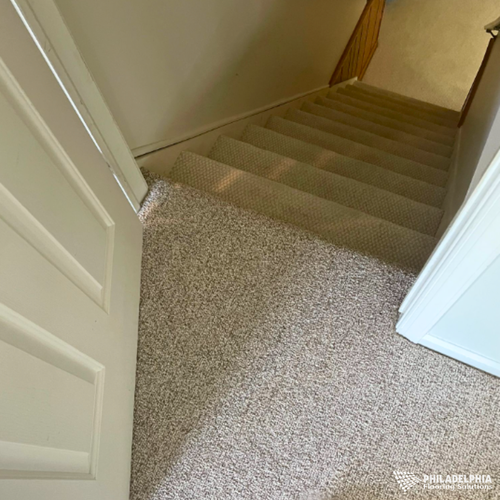Carpet floors in a NJ home by Philadelphia Flooring Solutions