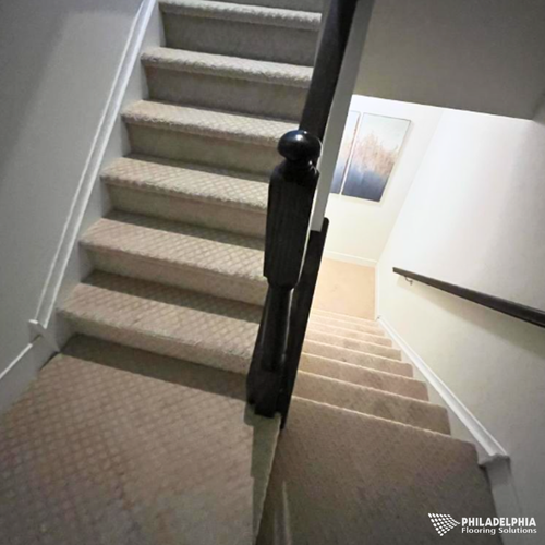 Carpet flooring in a New Jersey home by Philadelphia Flooring Solutions