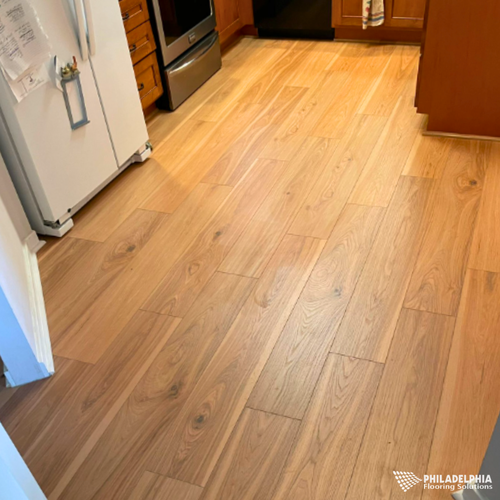 Laminate floors in a NJ home by Philadelphia Flooring Solutions