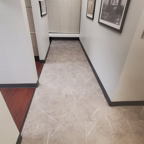City Line dentistry flooring by Philadelphia Flooring Solutions
