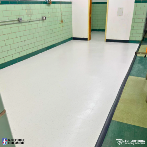 Commercial school flooring by Philadelphia Flooring Solutions