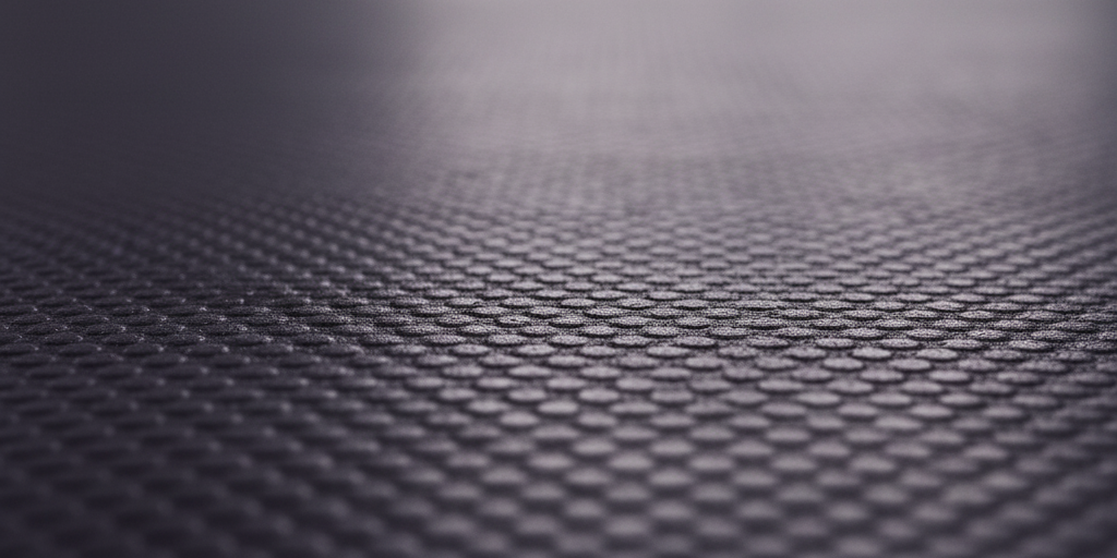 Purple rubber flooring closeup