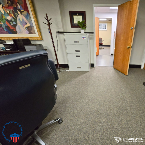 Philadelphia Flooring Solutions's commercial flooring work for Philadelphia Boy's Choir & Chorale in PA