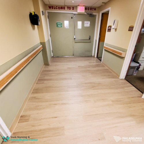 Philadelphia Flooring Solutions Commercial Flooring at York Nursing & Rehabilitation Center