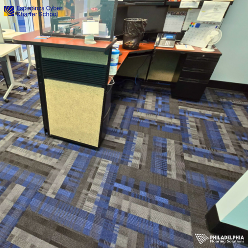 Commercial school flooring by Philadelphia Flooring Solutions