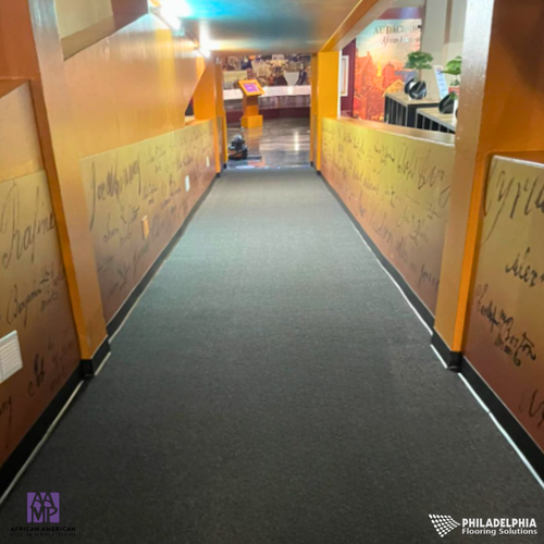 Philadelphia Flooring Solutions's commercial flooring work for African American Museum in Philadelphia