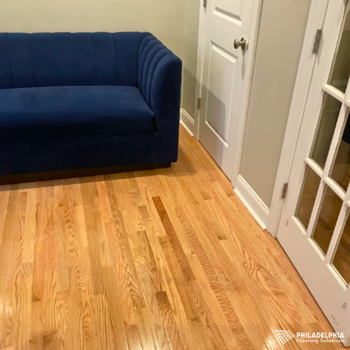 Hardwood flooring in a New Jersey home by Philadelphia Flooring Solutions
