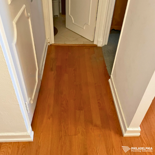 Hardwood flooring in a New Jersey home by Philadelphia Flooring Solutions