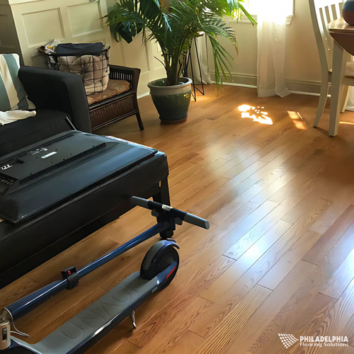 Hardwood floors in a NJ home by Philadelphia Flooring Solutions