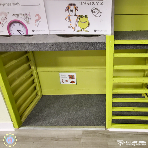 Saint Mary's Nursery School flooring by Philadelphia Flooring Solutions in PA
