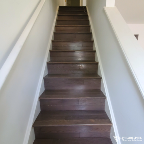 Hardwood flooring in a New Jersey home by Philadelphia Flooring Solutions