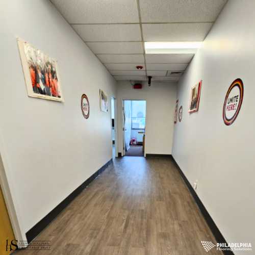 Philadelphia Flooring Solutions's commercial flooring work for Leon H Sullivan Charitable Trust