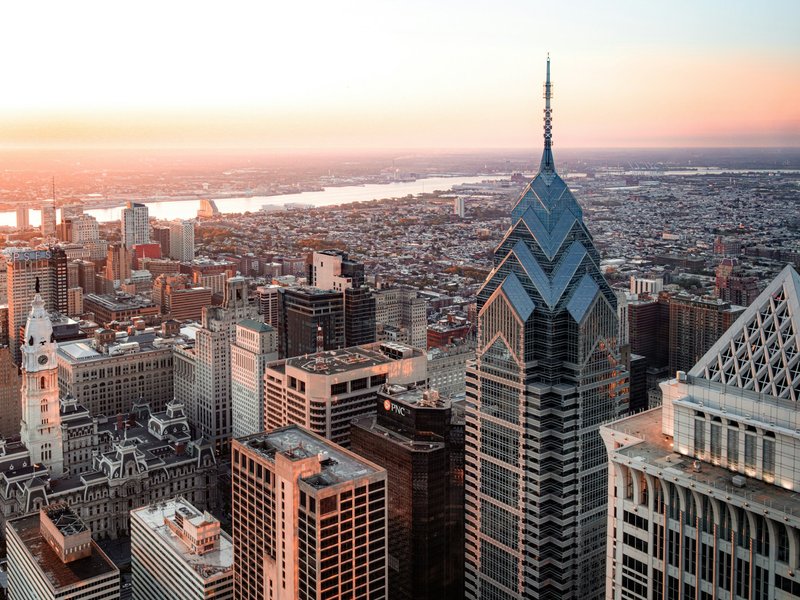 Philadelphia city skyline