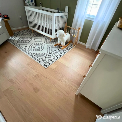 Hardwood flooring in a New Jersey home by Philadelphia Flooring Solutions