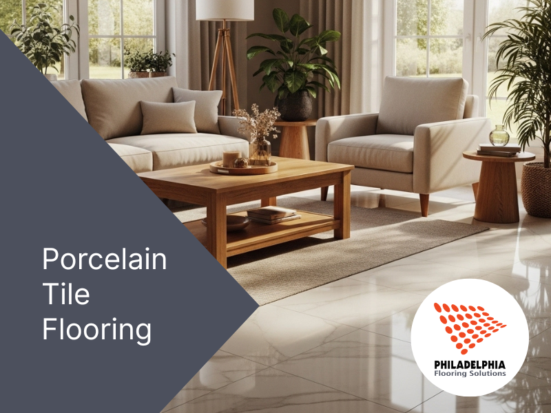 Porcelain tile flooring in New Jersey