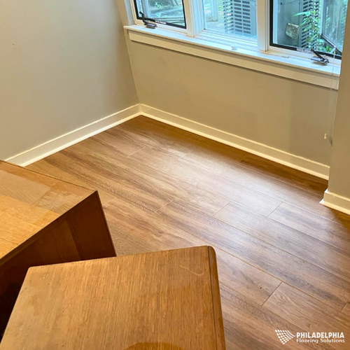 LVP floors in a NJ home by Philadelphia Flooring Solutions