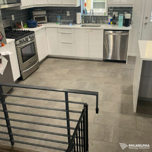 Luxury Vinyl Flooring installation in Cherry Hill NJ by Philadelphia Flooring Solutions