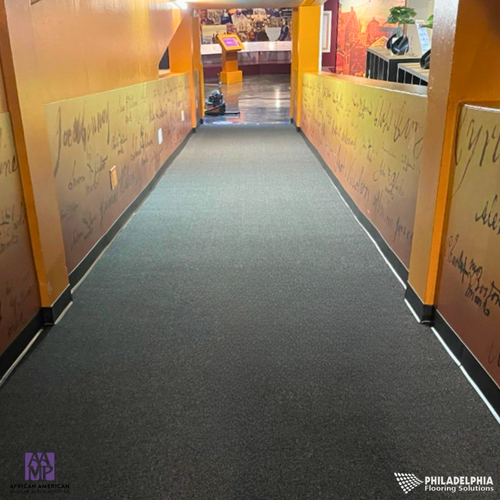 Philadelphia Flooring Solutions's commercial flooring work for African American Museum in Philadelphia