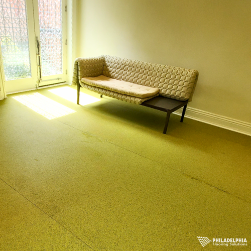 Rubber flooring in a New Jersey home by Philadelphia Flooring Solutions
