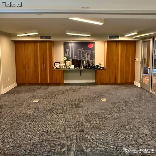 Philadelphia Flooring Solutions's commercial flooring work for The Love in Philadelphia, PA