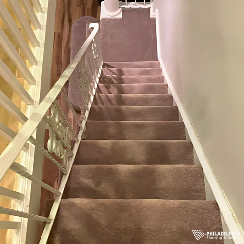 Carpet floors in a NJ home by Philadelphia Flooring Solutions