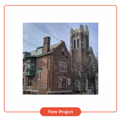 Tasker St Baptist Church commercial flooring project by Philadelphia Flooring Solutions located in Philadelphia, PA