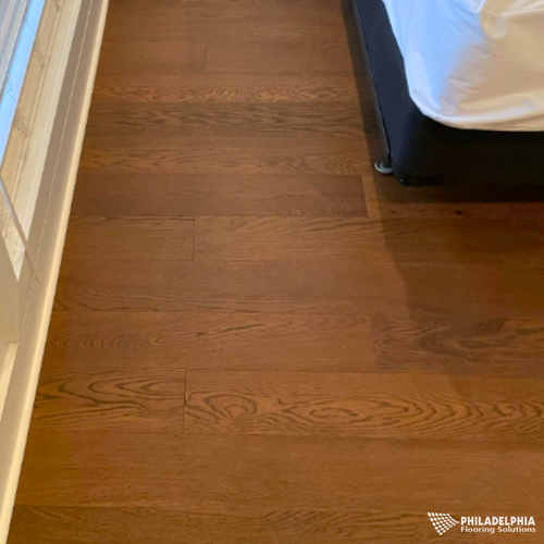 Hardwood flooring in a New Jersey home by Philadelphia Flooring Solutions