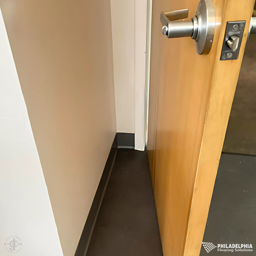 Philadelphia Flooring Solutions's commercial flooring work for Charles Jacquin Et Cie in Philadelphia, PA