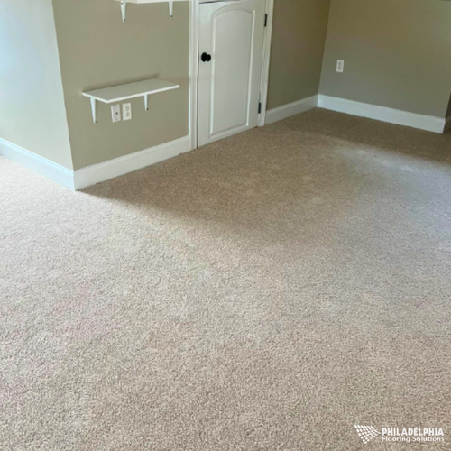Carpet floors in a NJ home by Philadelphia Flooring Solutions