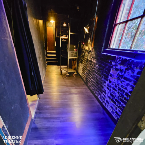 Philadelphia Flooring Solutions's commercial flooring work for The Adrienne Theater in Philadelphia, PA