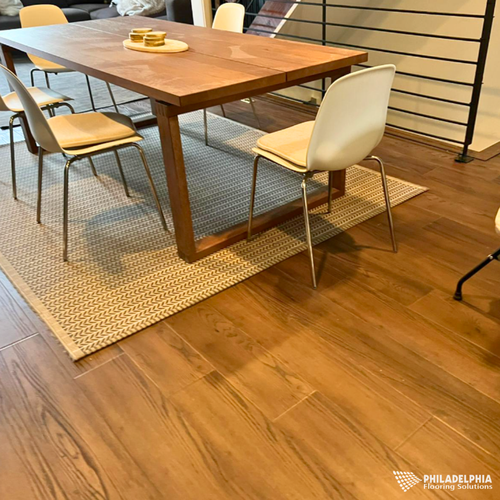 LVP flooring in a New Jersey home by Philadelphia Flooring Solutions