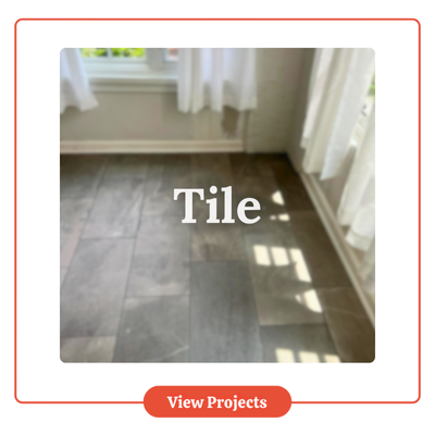 Tile flooring installation by Philadelphia Flooring Solutions