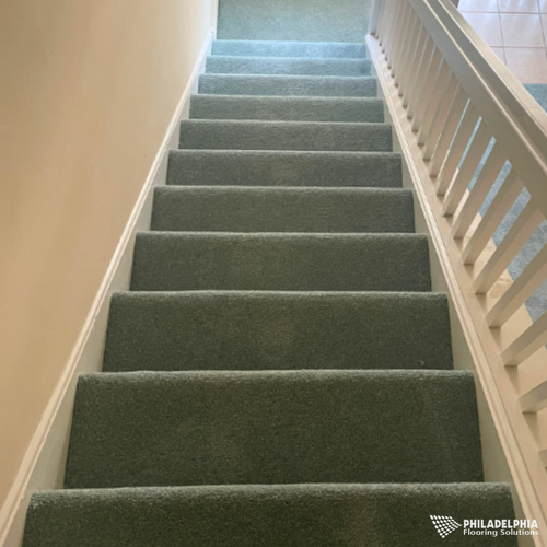 Carpet floors in a NJ home by Philadelphia Flooring Solutions