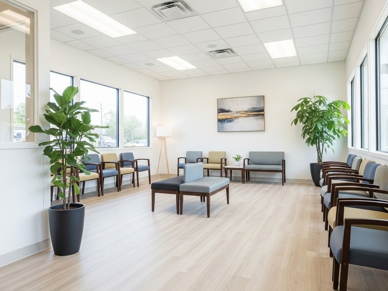 Medical Clinic with LVP floors in Philadelphia