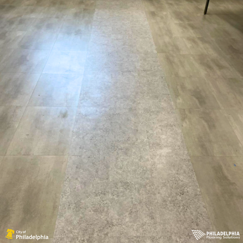 Philadelphia Flooring Solutions's commercial flooring work for Philadelphia City Archives in Philadelphia, PA