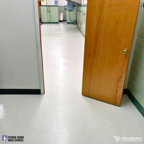 Commercial school flooring by Philadelphia Flooring Solutions