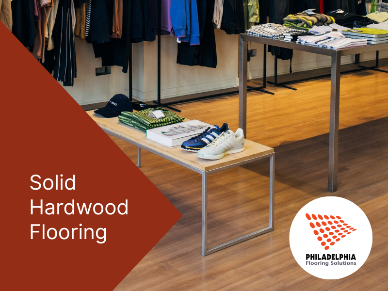 High End Retail Space with Hardwood flooring in Philadelphia