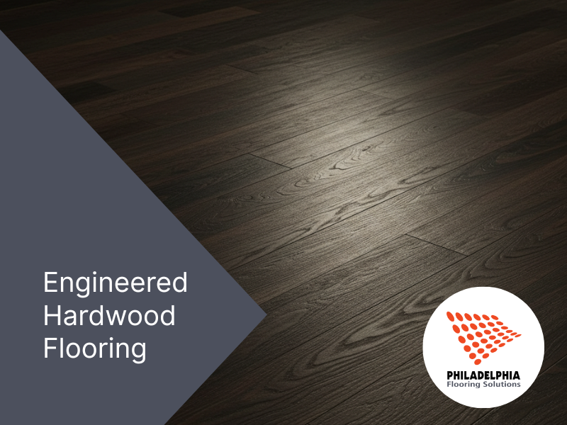 Elegant dark Hardwood flooring in New Jersey