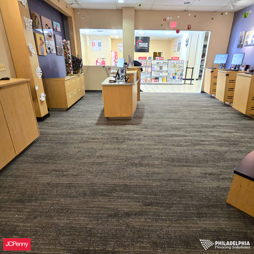 Philadelphia Flooring Solutions's commercial flooring work for JC Penney