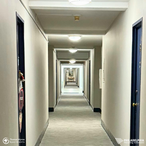 Philadelphia Flooring Solutions's commercial flooring work for Thomas Wynne Apartments