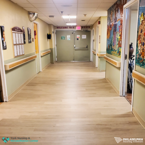 Philadelphia Flooring Solutions Commercial Flooring at York Nursing & Rehabilitation Center