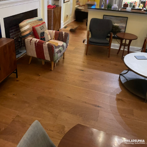 Hardwood floors in a NJ home by Philadelphia Flooring Solutions