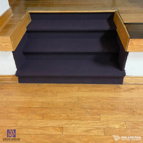 Philadelphia Flooring Solutions's commercial flooring work for African American Museum in Philadelphia