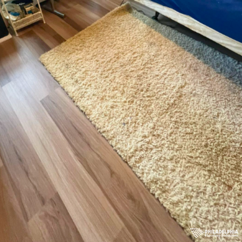 LVP flooring in a New Jersey home by Philadelphia Flooring Solutions