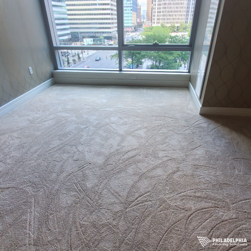 Carpet floors in a NJ home by Philadelphia Flooring Solutions