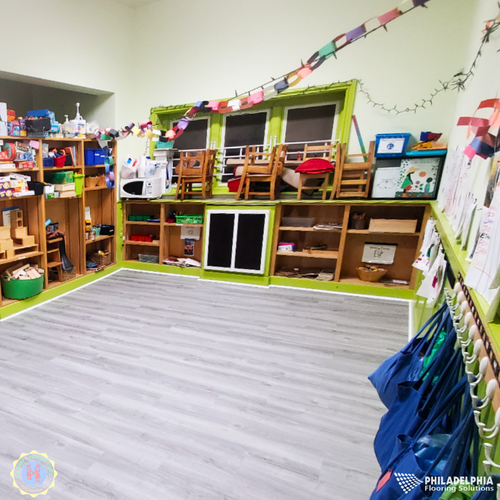 Saint Mary's Nursery School flooring by Philadelphia Flooring Solutions in PA