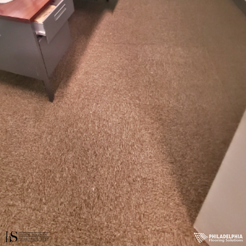 Philadelphia Flooring Solutions's commercial flooring work for Leon H Sullivan Charitable Trust